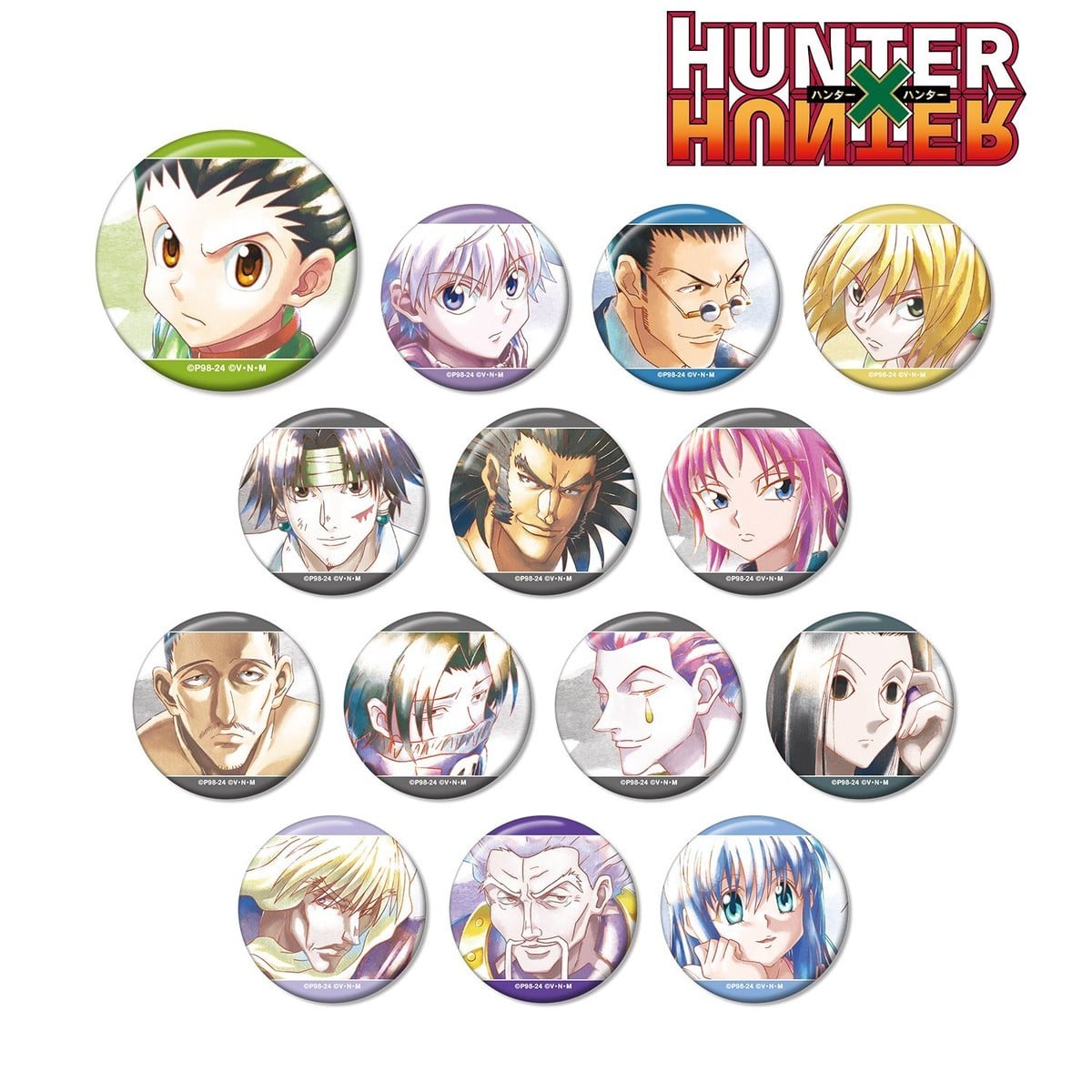 arma bianca Hunter x Hunter Trading Ani-Art aqua label Can Badge (Set of 14) Bild 3