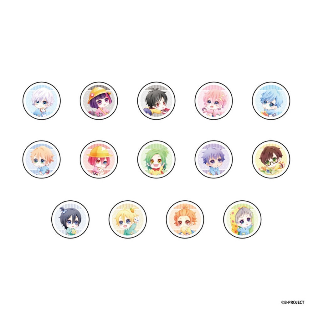 i-rights,LLC B-PROJECT Crystal Acrylic Seal Sticker KIDS ver. Bild 2