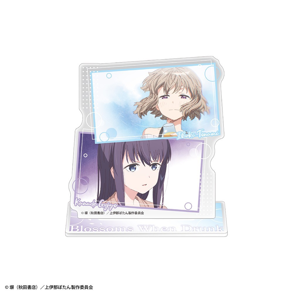 Creek & River [Botan Kamiina Fully Blossoms When Drunk] Acrylic Character Stand Ibuki Tonami &amp; Kanade Gujyo รูปภาพ 2