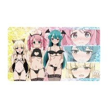 Forcus Gushing over Magical Girls Desk Mat Tres Magia (Succubus ver) Bild 1
