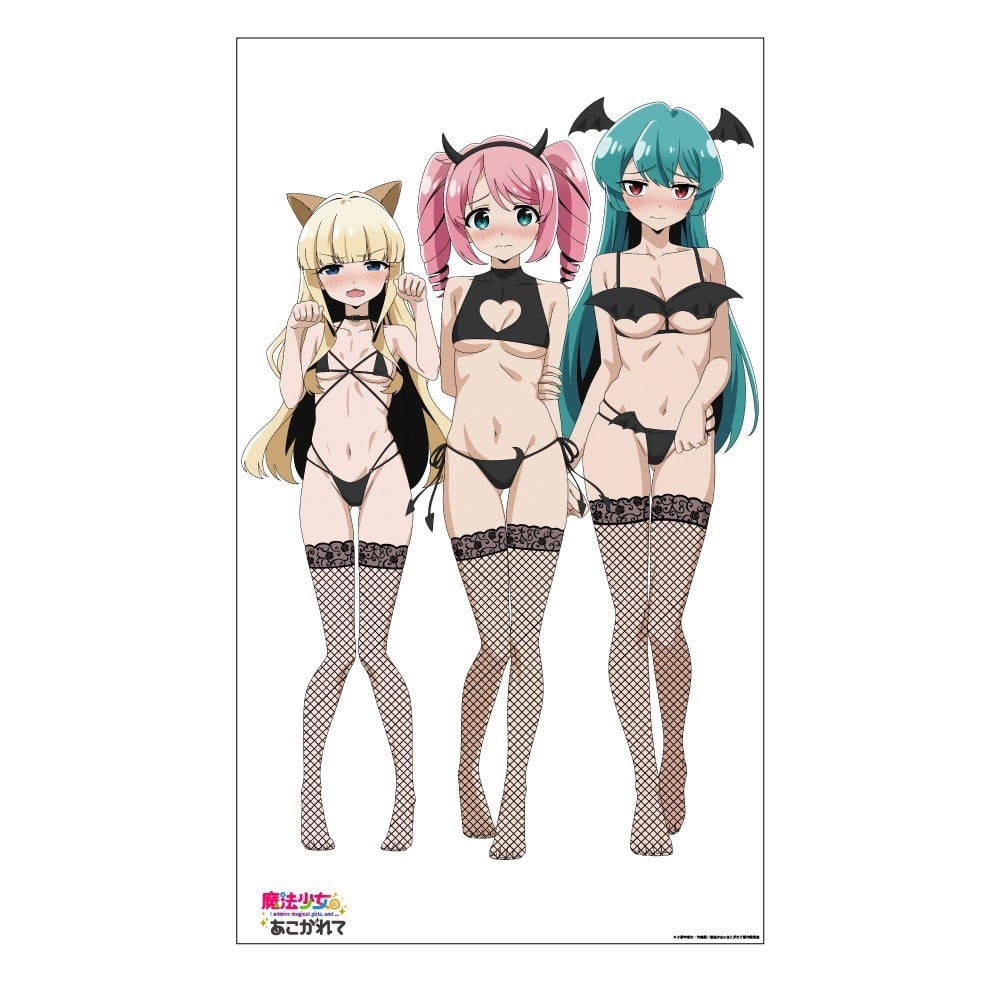 Forcus Gushing over Magical Girls Bed Sheet Tres Magia (Succubus ver) Bild 2