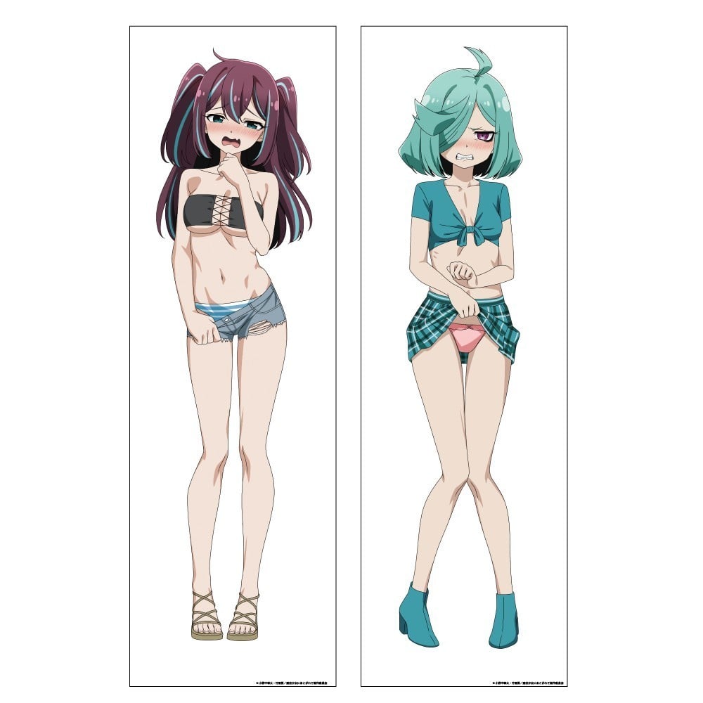 Forcus Gushing over Magical Girls Body Pillow Cover Matama &amp; Nemo (IYAPAN ver) รูปภาพ 2