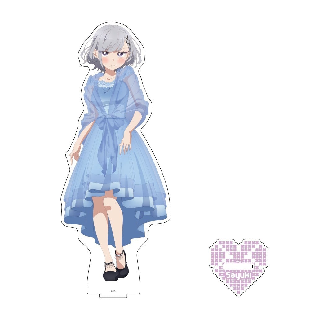 Forcus Marika`s Love Meter Malfunction BIG Acrylic Stand Sayuki Toyotomi รูปภาพ 2