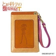 H&A A Certain Scientific Railgun T Leather Single Pass Case Kuroko Shirai รูปภาพ 1