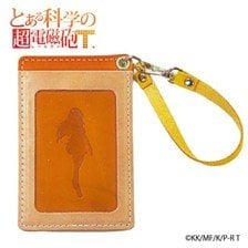 H&amp;A A Certain Scientific Railgun T Leather Single Pass Case Misaki Shokuhou