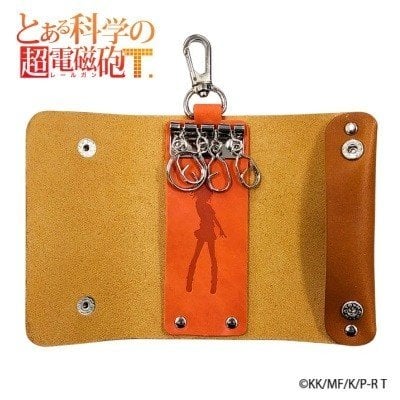 H&A A Certain Scientific Railgun T Leather Key protector Mikoto Misaka รูปภาพ 2