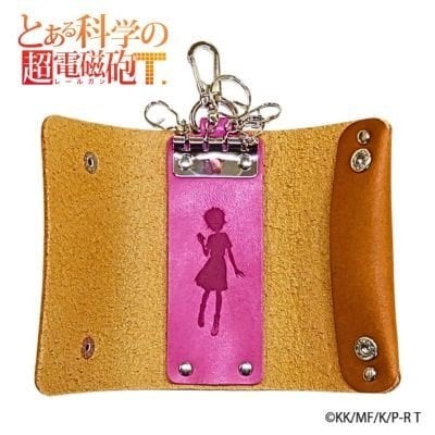 H&A A Certain Scientific Railgun T Leather Key protector Kazari Uiharu รูปภาพ 2