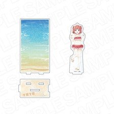 Contents Seed YuruYuri Acrylic Diorama Akari Akaza Swimsuit ver. Bild 1