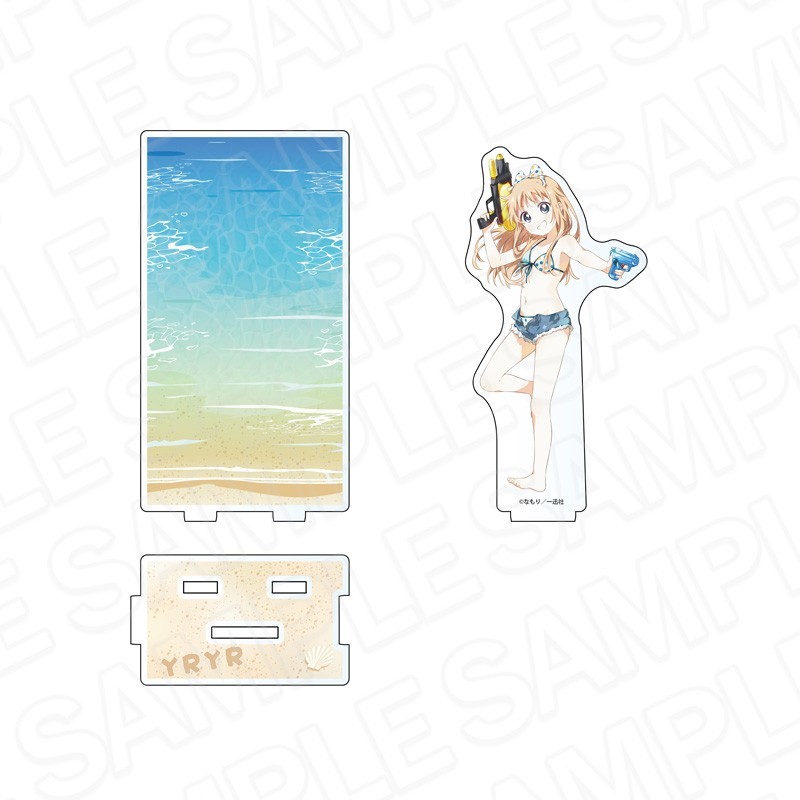 Contents Seed YuruYuri Acrylic Diorama Kyoko Toshino Swimsuit ver. รูปภาพ 2