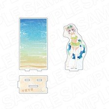 Contents Seed YuruYuri Acrylic Diorama Chitose Ikeda Swimsuit ver. รูปภาพ 1