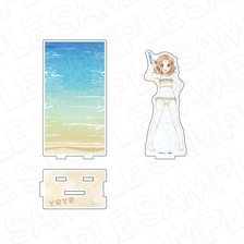 Contents Seed YuruYuri Acrylic Diorama Sakurako Ohmuro Swimsuit ver. รูปภาพ 1