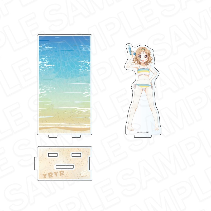 Contents Seed YuruYuri Acrylic Diorama Sakurako Ohmuro Swimsuit ver. รูปภาพ 2