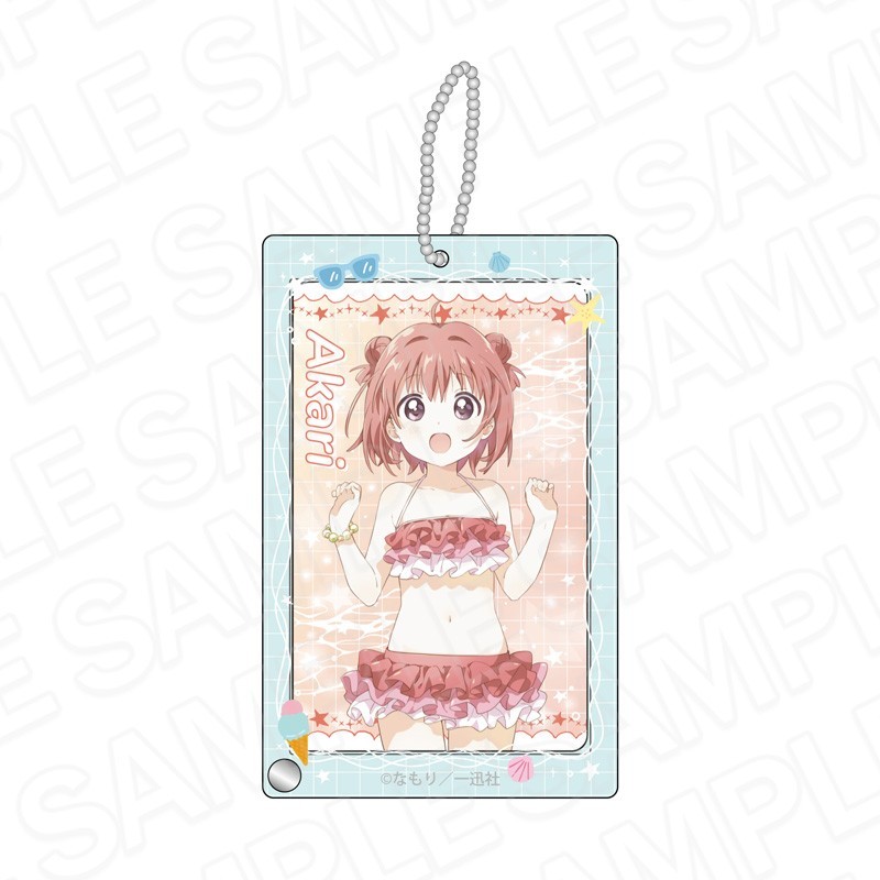 Contents Seed YuruYuri Photo Frame Keychain รูปภาพ 3