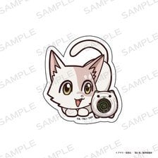 i-rights,LLC The Cat and the Dragon Die-Cut Sticker [Mini Character Shirotae] รูปภาพ 1