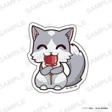 i-rights,LLC The Cat and the Dragon Die-Cut Sticker [Mini Character Haibuchi] Bild 1