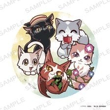 i-rights,LLC The Cat and the Dragon BIG Can Badge [Mini Character Group] Bild 1