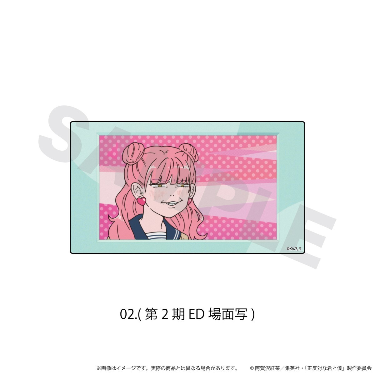 N&E Acrylic Sticker [You and I Are Polar Opposites] 02/(Season 2 ED Scene Picture) รูปภาพ 2