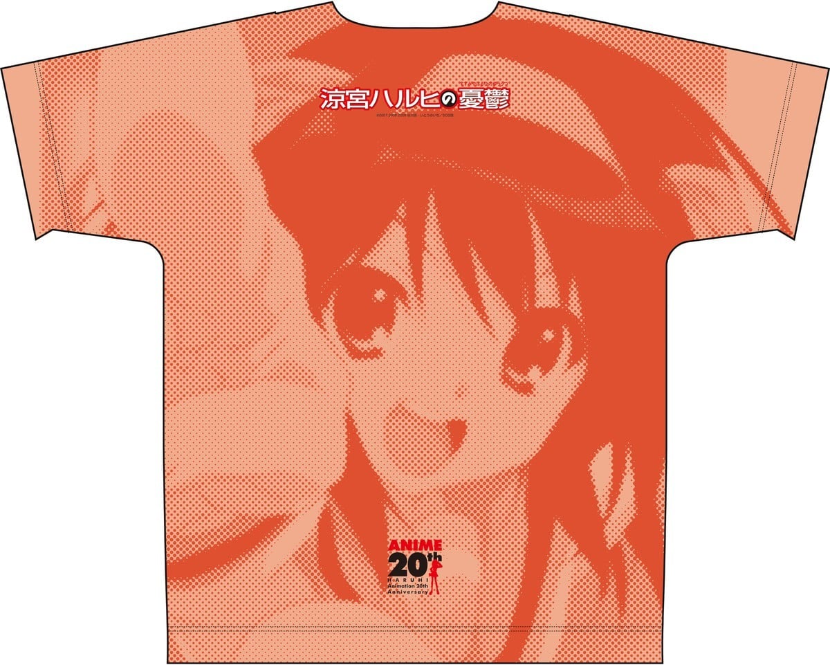 M`s Factory The Melancholy of Haruhi Suzumiya Full Graphic T-Shirt Haruhi Suzumiya XL รูปภาพ 3