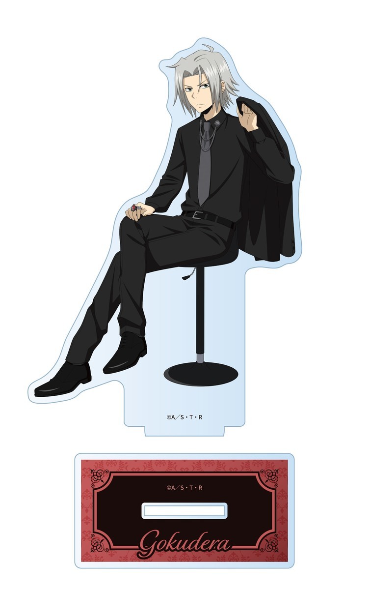 M`s Factory TV Anime [Katekyo Hitman Reborn!] [Newly Drawn] Acrylic Stand Hayato Gokudera (Counter Chair) Bild 2