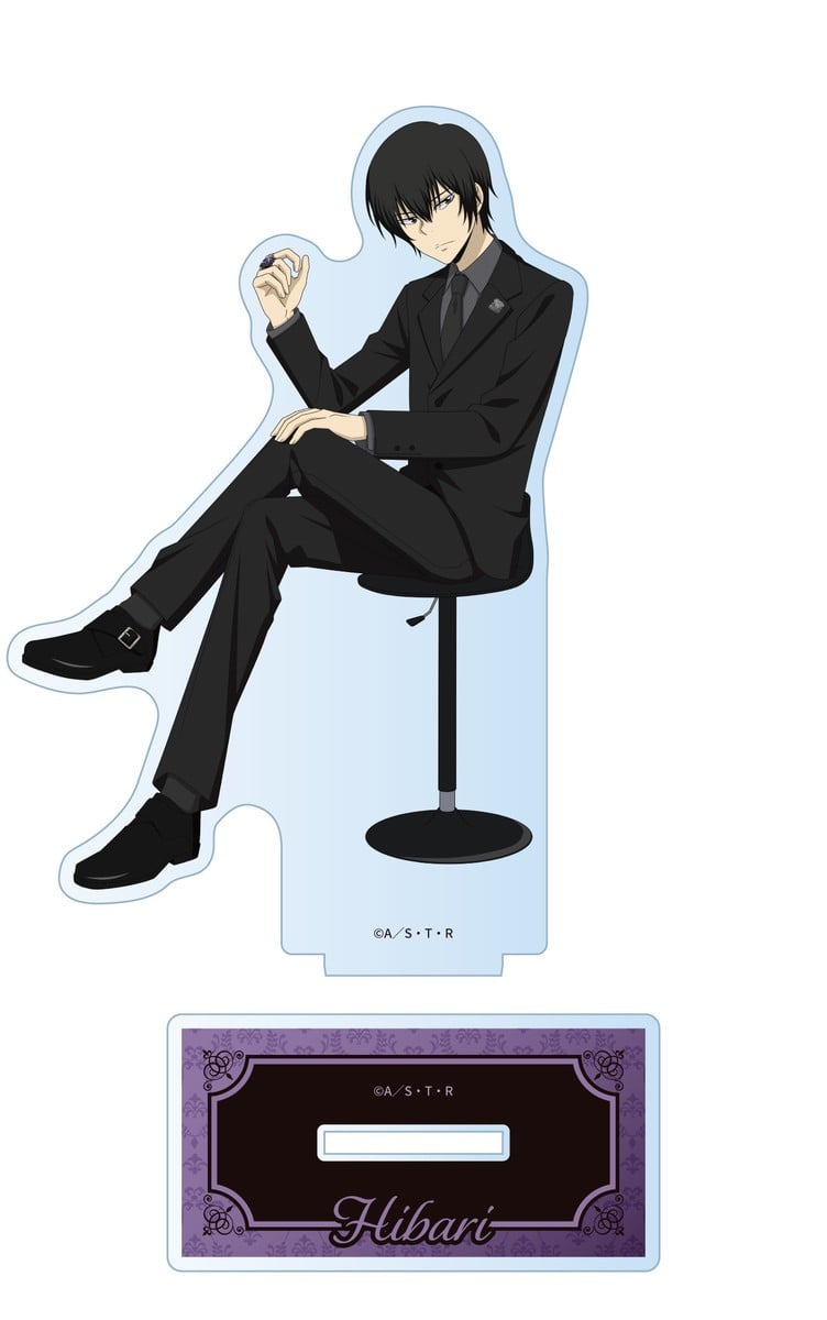 M`s Factory TV Anime [Katekyo Hitman Reborn!] [Newly Drawn] Acrylic Stand Kyoya Hibari (Counter Chair) Bild 2