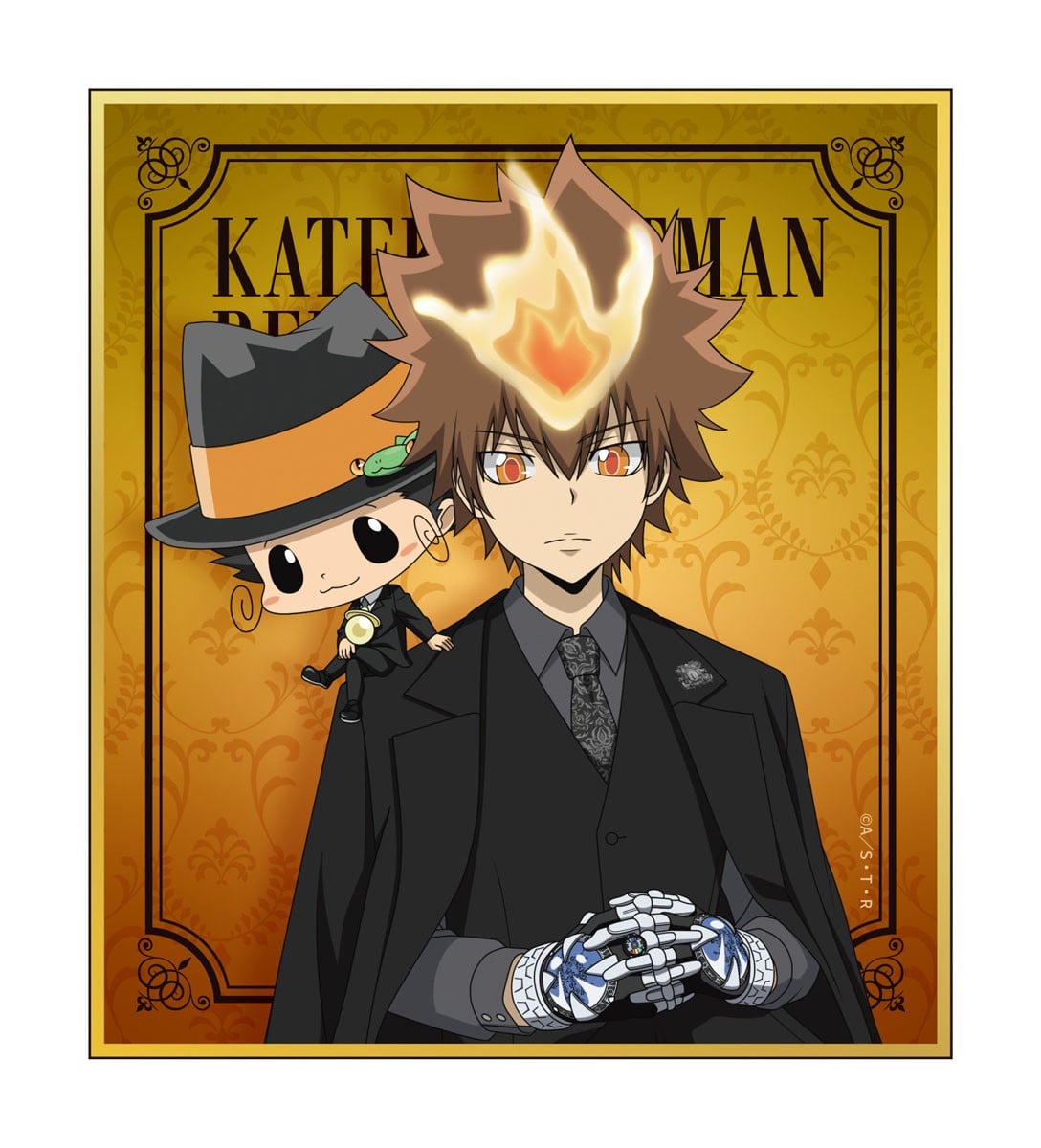 M`s Factory TV Anime [Katekyo Hitman Reborn!] [Newly Drawn] Trading Shikishi Board Counter Chair (Set of 10) Bild 3