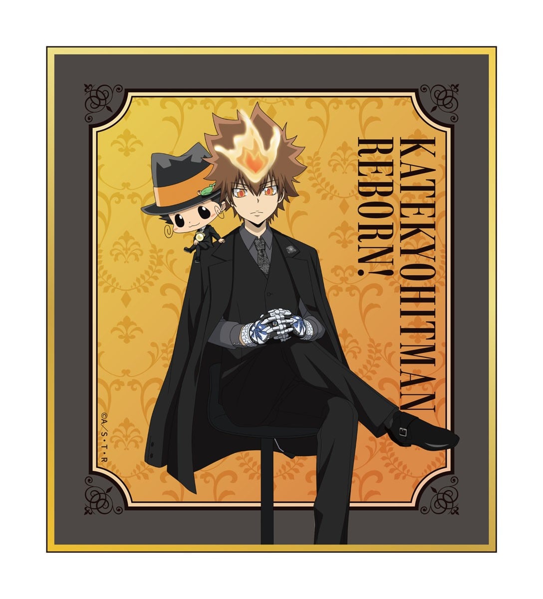 M`s Factory TV Anime [Katekyo Hitman Reborn!] [Newly Drawn] Trading Shikishi Board Counter Chair (Set of 10) Bild 8