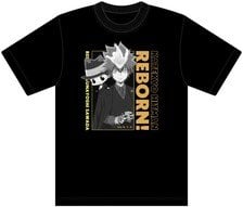 M`s Factory TV Anime [Katekyo Hitman Reborn!] [Newly Drawn] T Shirt Tsunayoshi Sawada &amp; Reborn (Counter Chair) M Bild 1