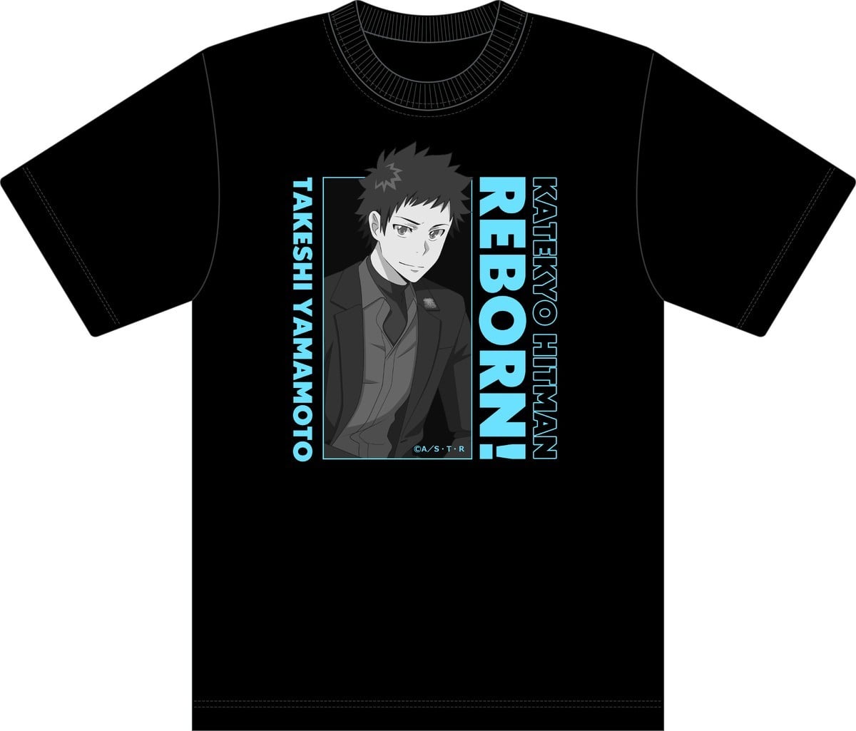 M`s Factory TV Anime [Katekyo Hitman Reborn!] [Newly Drawn] T Shirt Takeshi Yamamoto (Counter Chair) XL รูปภาพ 2