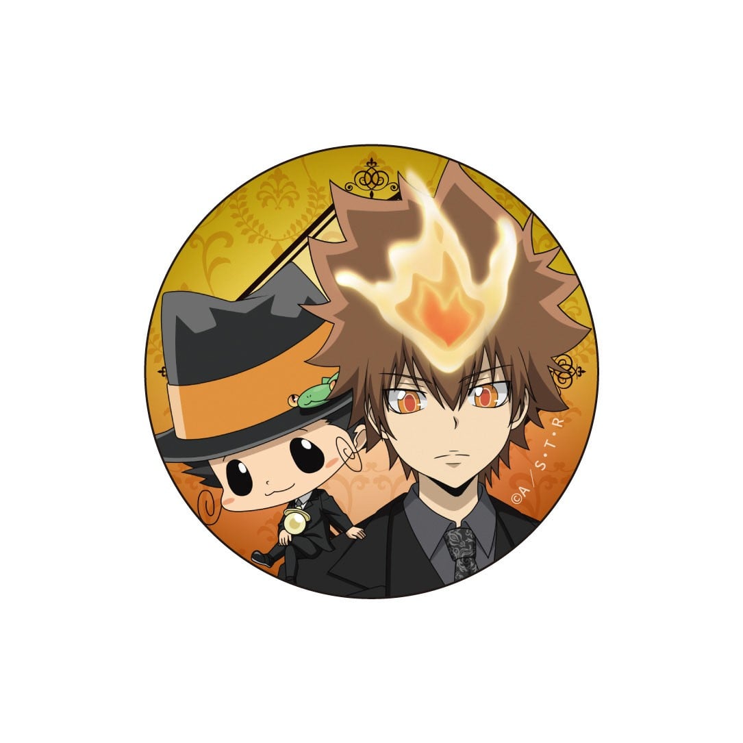 M`s Factory TV Anime [Katekyo Hitman Reborn!] [Newly Drawn] Trading Can Badge Counter Chair (Set of 10) รูปภาพ 3