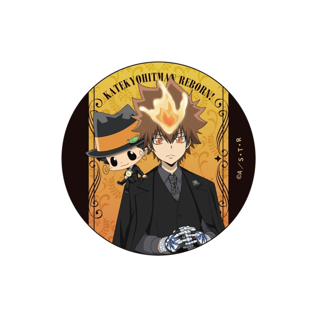 M`s Factory TV Anime [Katekyo Hitman Reborn!] [Newly Drawn] Trading Can Badge Counter Chair (Set of 10) รูปภาพ 8