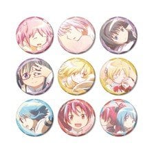 arma bianca Puella Magi Madoka Magica the Movie -Rebellion- Trading Ani-Art aqua label Vol.4 Glitter Can Badge (Set of 9)
