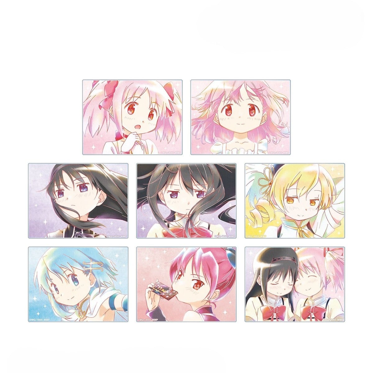 arma bianca Puella Magi Madoka Magica the Movie Part 1: Beginnings / Part 2: Eternal Trading Ani-Art aqua label Vol.2 Acrylic Card (Set of 8) รูปภาพ 2