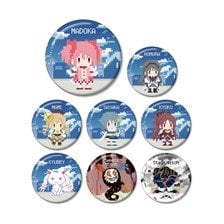 arma bianca Puella Magi Madoka Magica Trading Can Badge (One Night Werewolf Collaboration Pixel Art ver.) (Set of 8) รูปภาพ 1