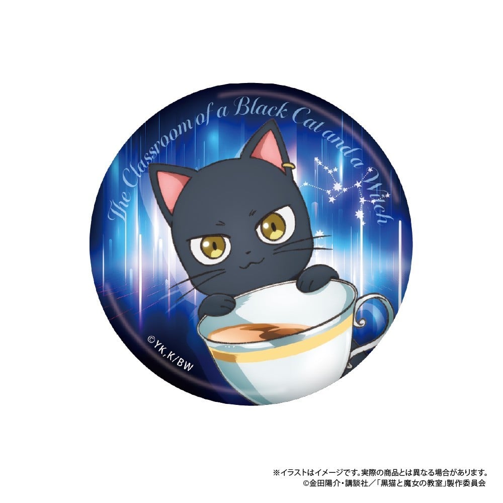 Paluc The Classroom of a Black Cat and a Witch Trading Round Can Badge (Set of 6) รูปภาพ 8