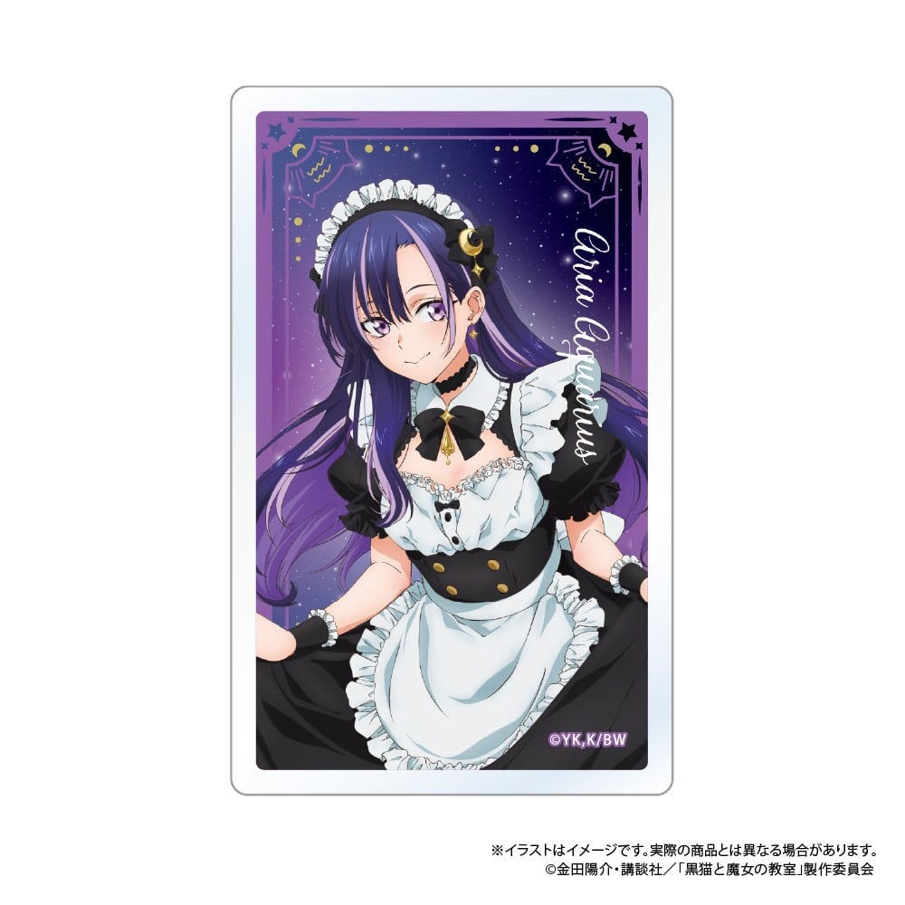 Paluc The Classroom of a Black Cat and a Witch Trading Acrylic Card (Set of 6) รูปภาพ 4
