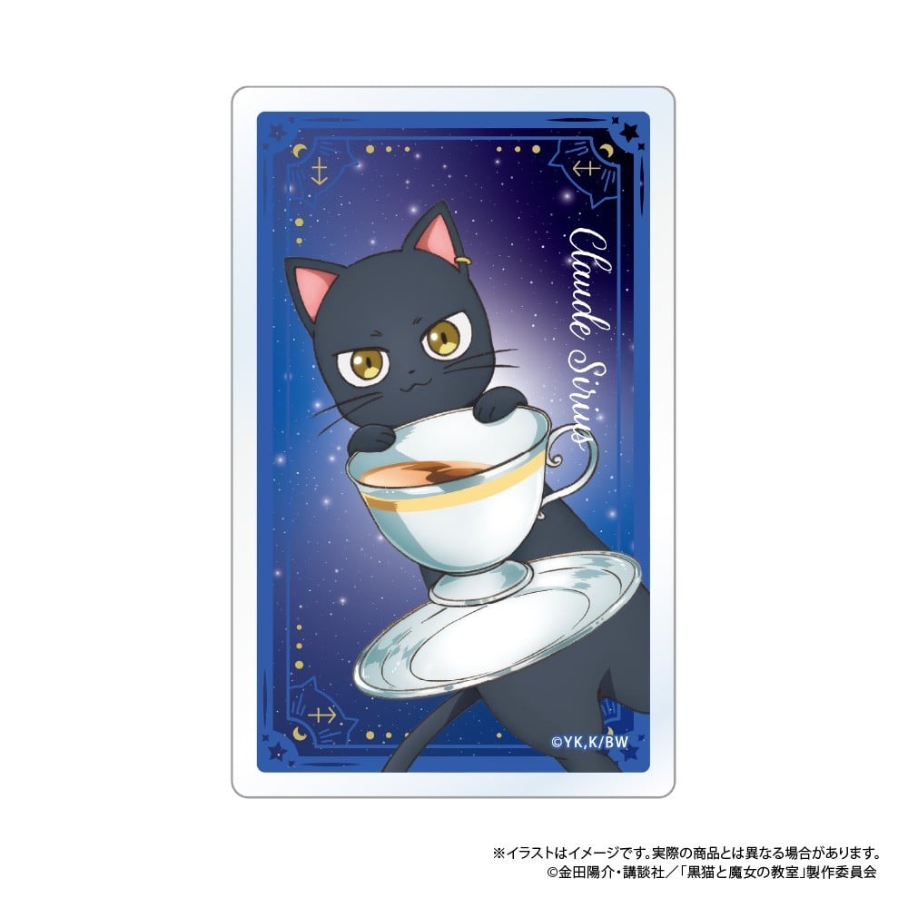 Paluc The Classroom of a Black Cat and a Witch Trading Acrylic Card (Set of 6) รูปภาพ 5