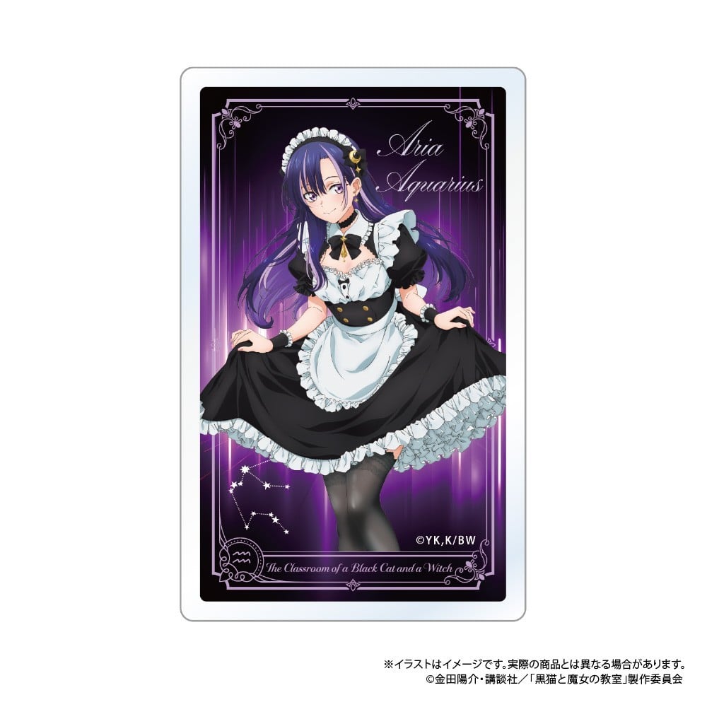 Paluc The Classroom of a Black Cat and a Witch Trading Acrylic Card (Set of 6) รูปภาพ 7