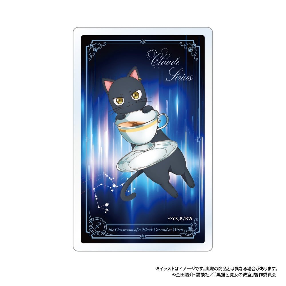 Paluc The Classroom of a Black Cat and a Witch Trading Acrylic Card (Set of 6) รูปภาพ 8