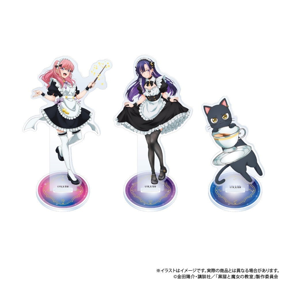 Paluc The Classroom of a Black Cat and a Witch Acrylic Stand Spica Virgo รูปภาพ 3
