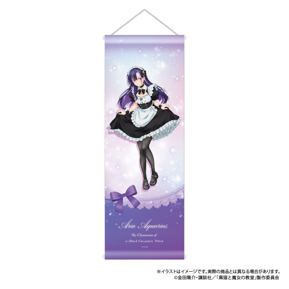 Paluc The Classroom of a Black Cat and a Witch B2 Half-Size Tapestry Aria Aquarius รูปภาพ 2