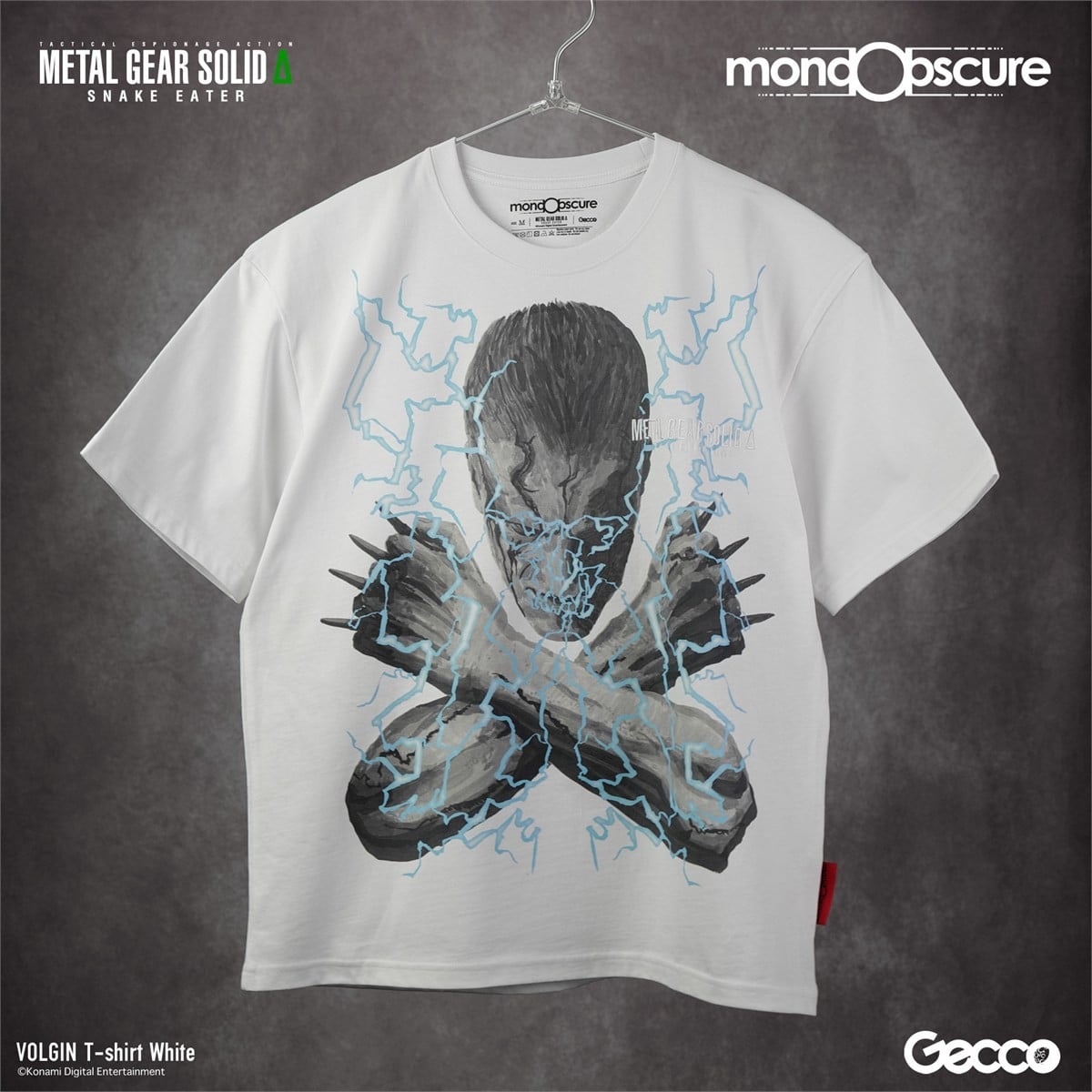 Gecco METAL GEAR SOLID delta: SNAKE EATER Volgin Big Silhouette T-shirt (White) M Bild 4