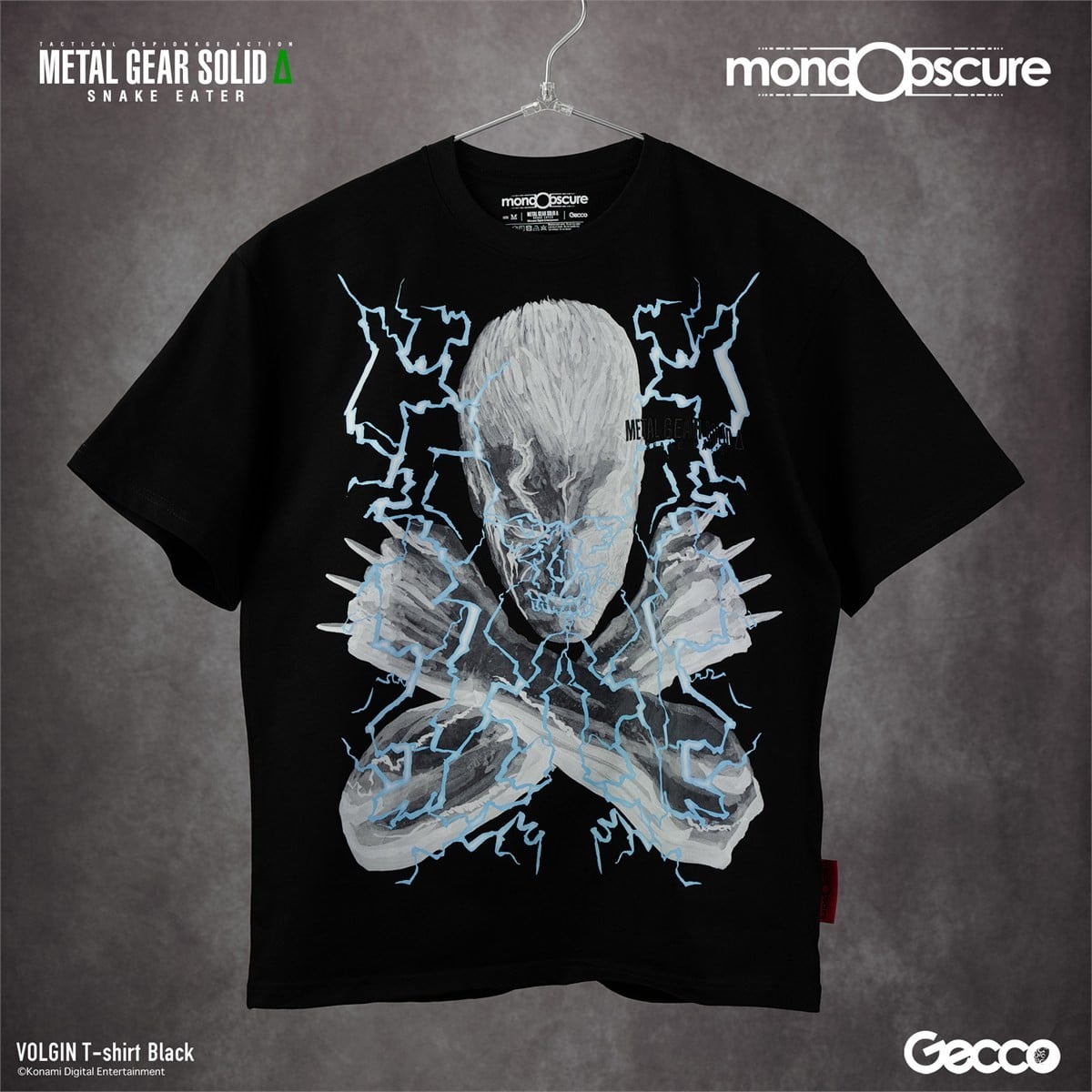 Gecco METAL GEAR SOLID delta: SNAKE EATER Volgin Big Silhouette T-shirt (Black) M Bild 4