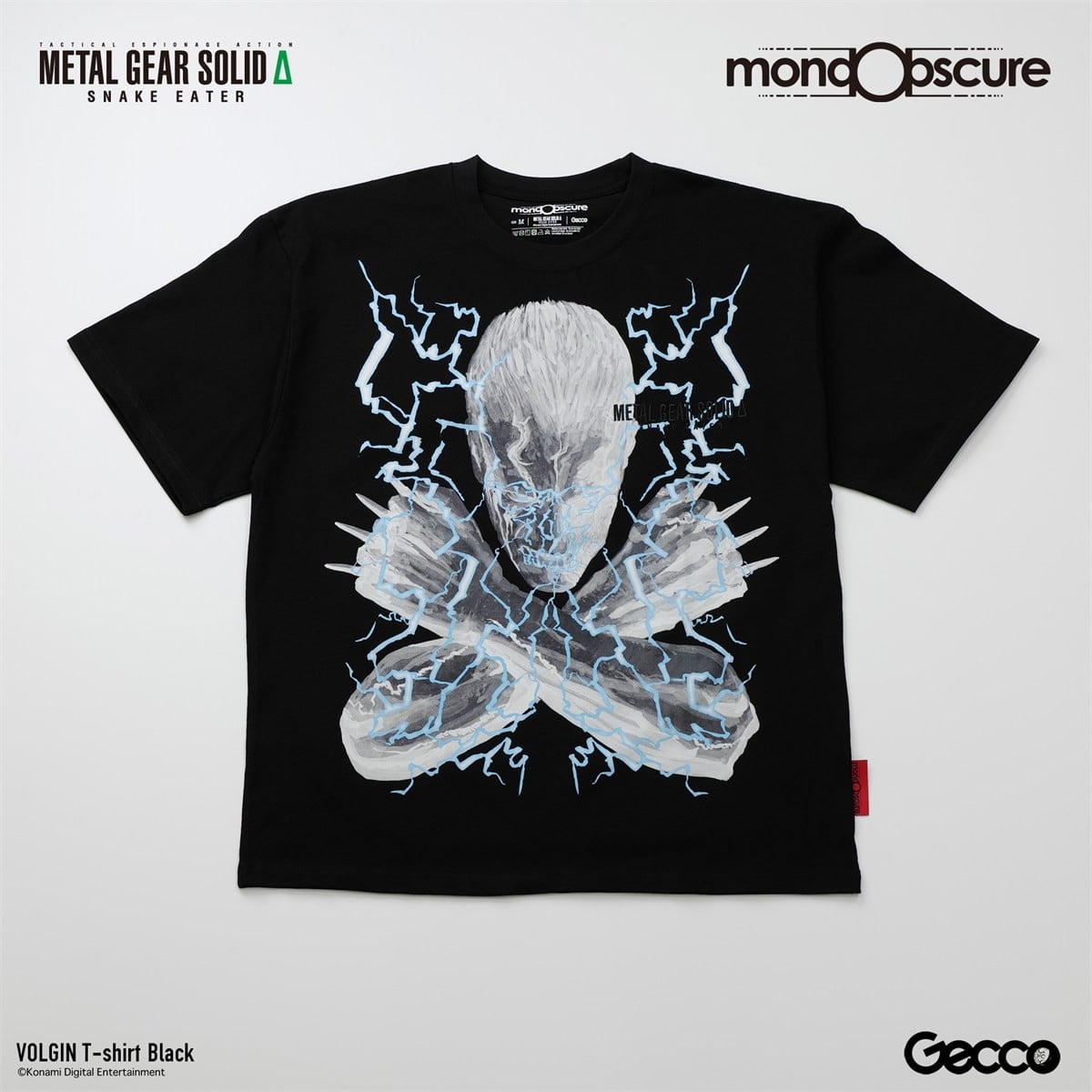 Gecco METAL GEAR SOLID delta: SNAKE EATER Volgin Big Silhouette T-shirt (Black) XL Bild 2