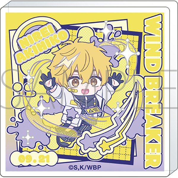Movic Wind Breaker Korotto Acrylic Figure / Akihiko Nirei Pastel Pop Bild 2