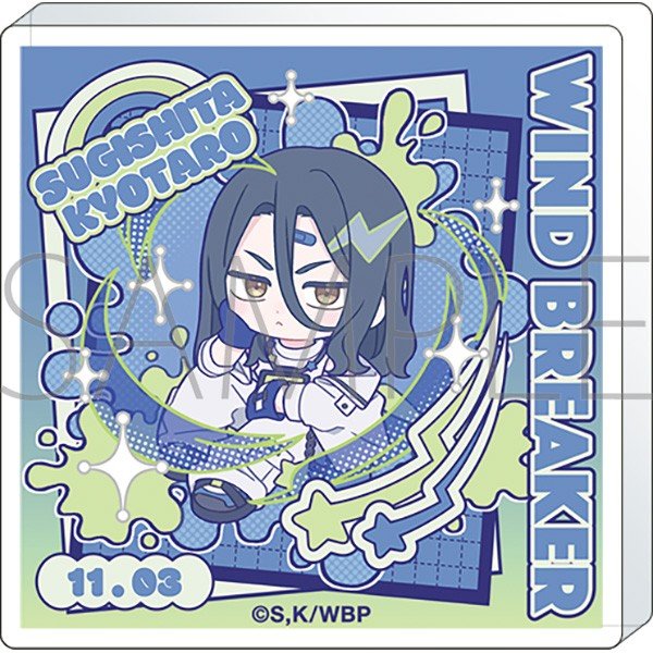 Movic Wind Breaker Korotto Acrylic Figure / Kyotaro Sugishita Pastel Pop Bild 2