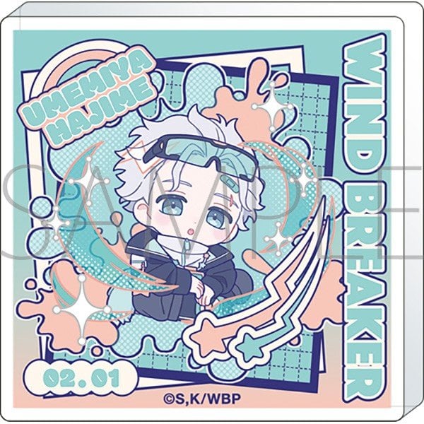 Movic Wind Breaker Korotto Acrylic Figure / Hajime Umemiya Pastel Pop Bild 2