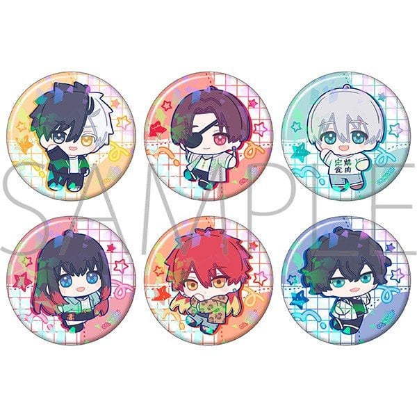 Movic Wind Breaker Hologram Chara Badge Collection / Nuipal Skip (Set of 6) รูปภาพ 2