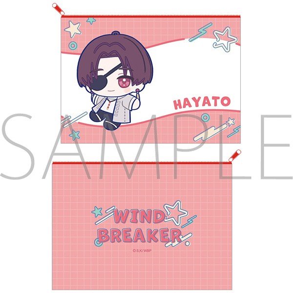 Movic Wind Breaker Clear Pouch / Hayato Suou Nuipal Skip Bild 2
