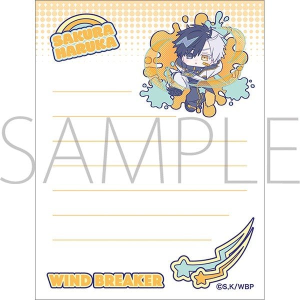 Movic Wind Breaker Book Type Memo / Haruka Sakura Pastel Pop รูปภาพ 3