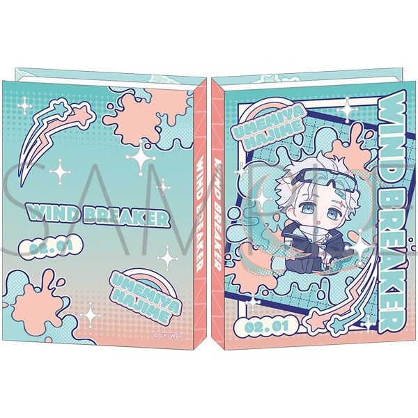 Movic Wind Breaker Book Type Memo / Hajime Umemiya Pastel Pop Bild 2